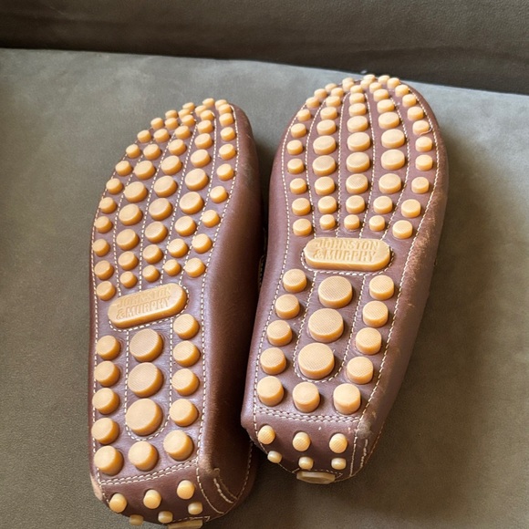 Johnston & Murphy Athens Penny Leather Slip-Ons loafers - Picture 3 of 6